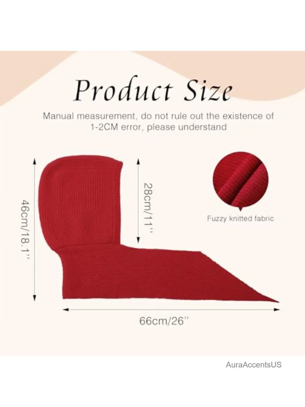 Hooded Scarf 2-in-1 Women Knitted Neck Warmer Stylish Winter